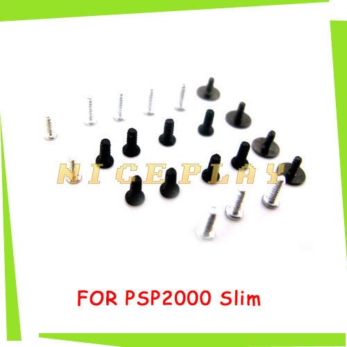 NEW FUll SCREWS SET REPAIR PARTS FOR PSP 2000 3000 Slim  