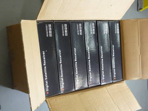 Lot of *6 NEW Globecast FTA Satellite Receivers Bundle*  