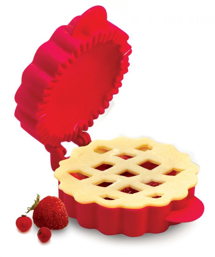 NORPRO LATTICE PIE MOLD RED 028901510428  