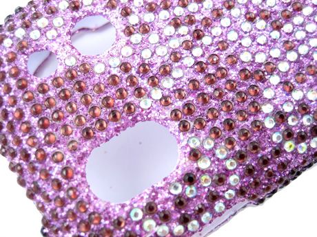 RHINESTONE BLING FACEPLATE CASE COVER SAMSUNG INTENSITY 2 SCH U460 