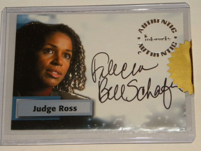 FELECIA BELL SCHAFER 2004 Smallville Season Three Auto  