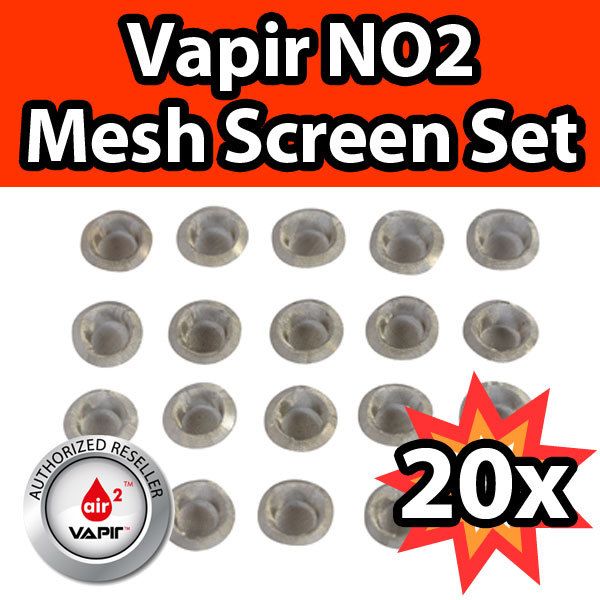 VAPIR NO2 VAPORIZER MESH SCREEN VALUE 20 PACK N02 OEM  