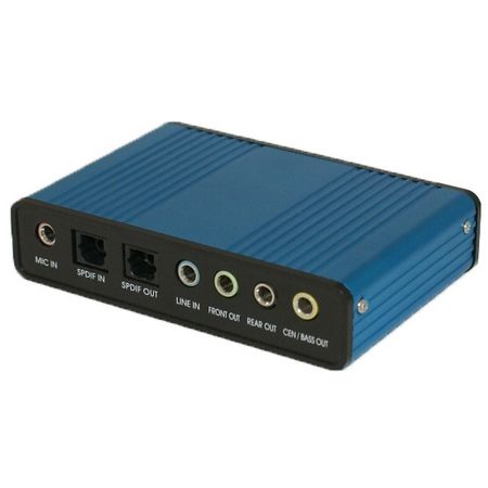 External 5.1 USB Sound Audio Box Card Adapter, Optical  