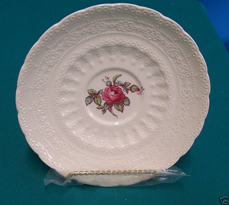 Spode China saucer,Billingsly Rose pattern  