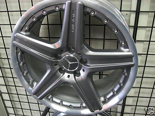 19 MBZ AMG Style VI 2 pc NEW TITAN rear alloy wheel  