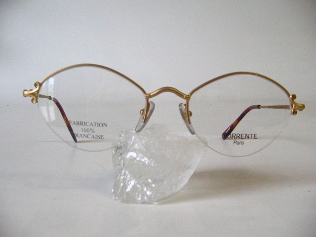 Half rimless nylor eyeglasses by TORRENTE Paris   C3  