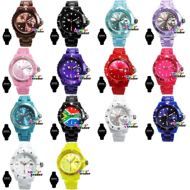 Nice toy Japan Quartz Movement plastic watch W049  