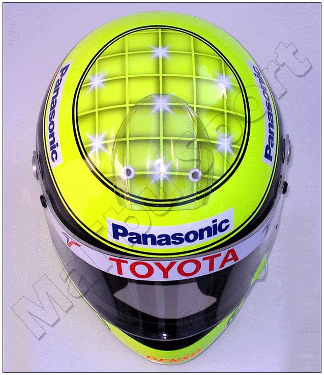 RALF SCHUMACHER 2005 FORMULA 1 REPLICA HELMET SCALE 11  