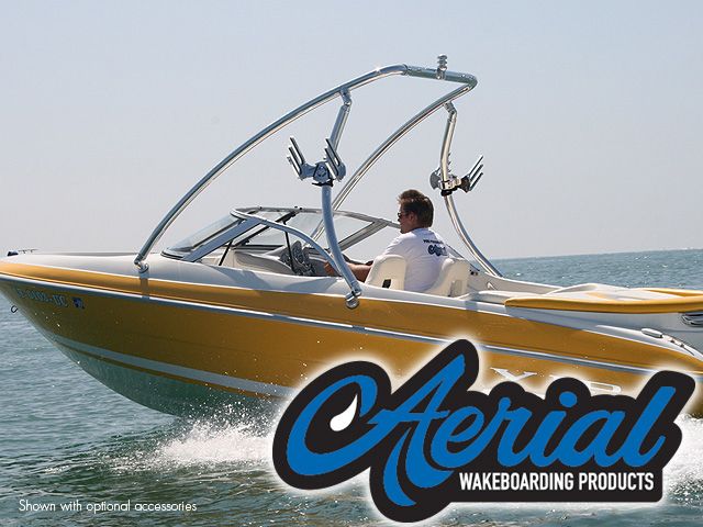 NEW AERIAL UNIVERSAL WAKEBOARD TOWER POLISHED  