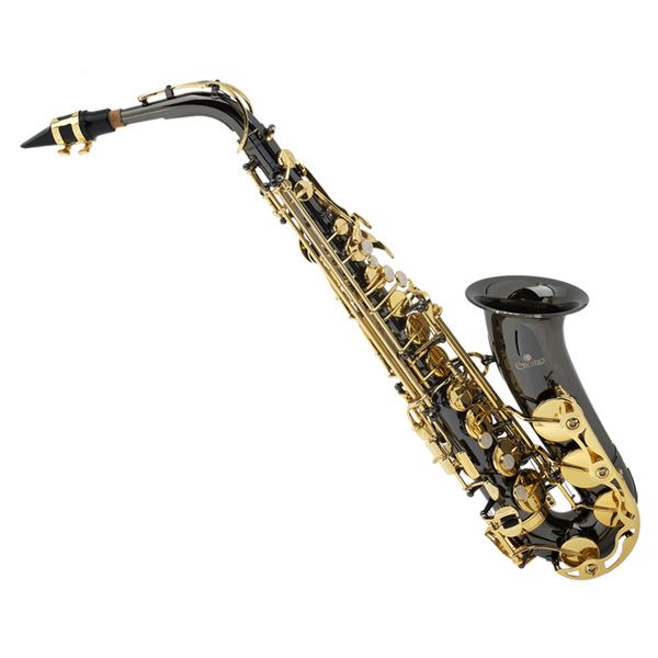 CECILIO AS 280BNG ALTO SAXOPHONE Black Nickel Gold Keys  