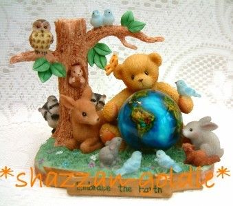 Cherished Teddies ABRAHAM With World Globe LTD 7,500  